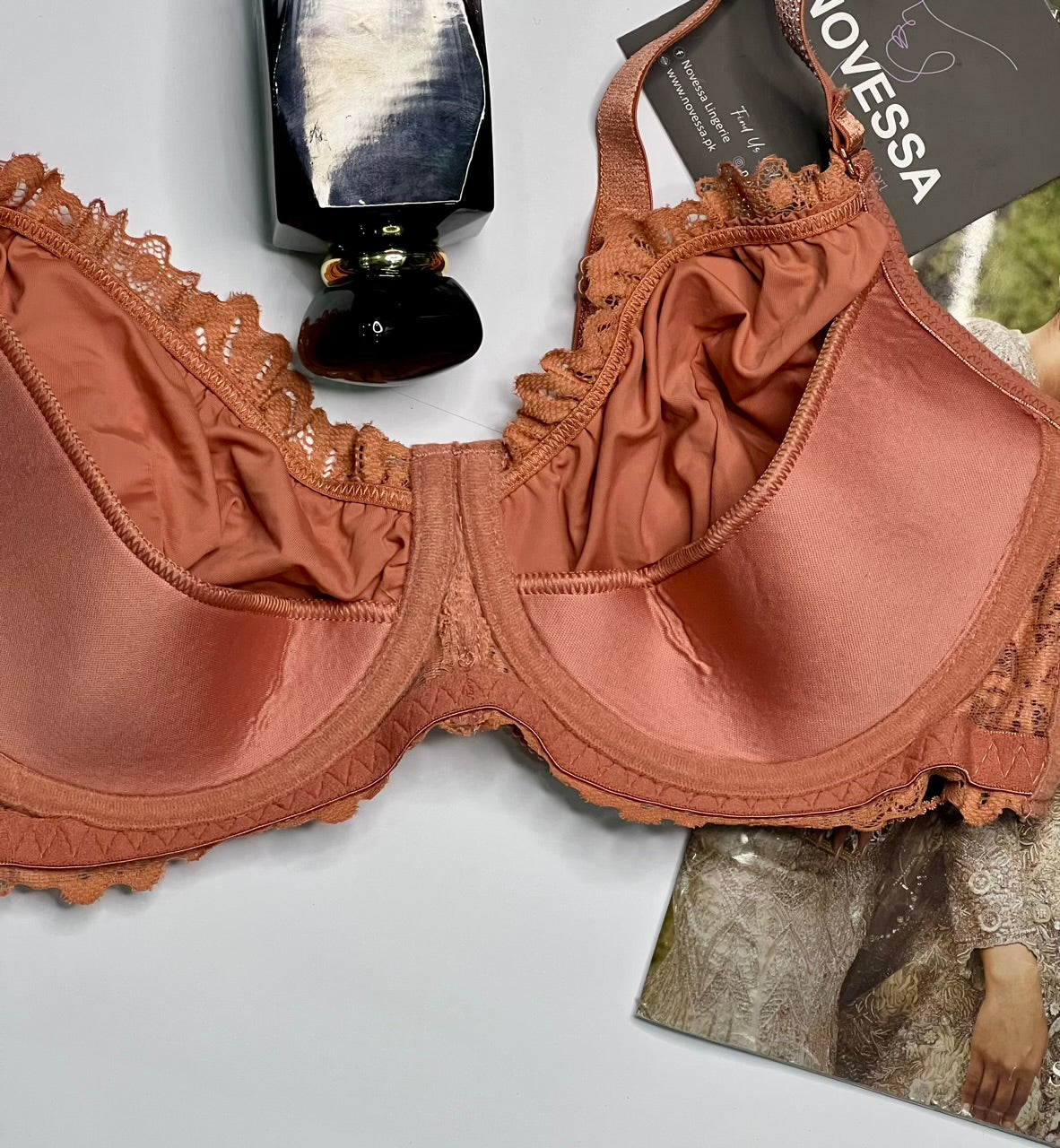Luxury Comfort Bra Panty set with Elegant shine
