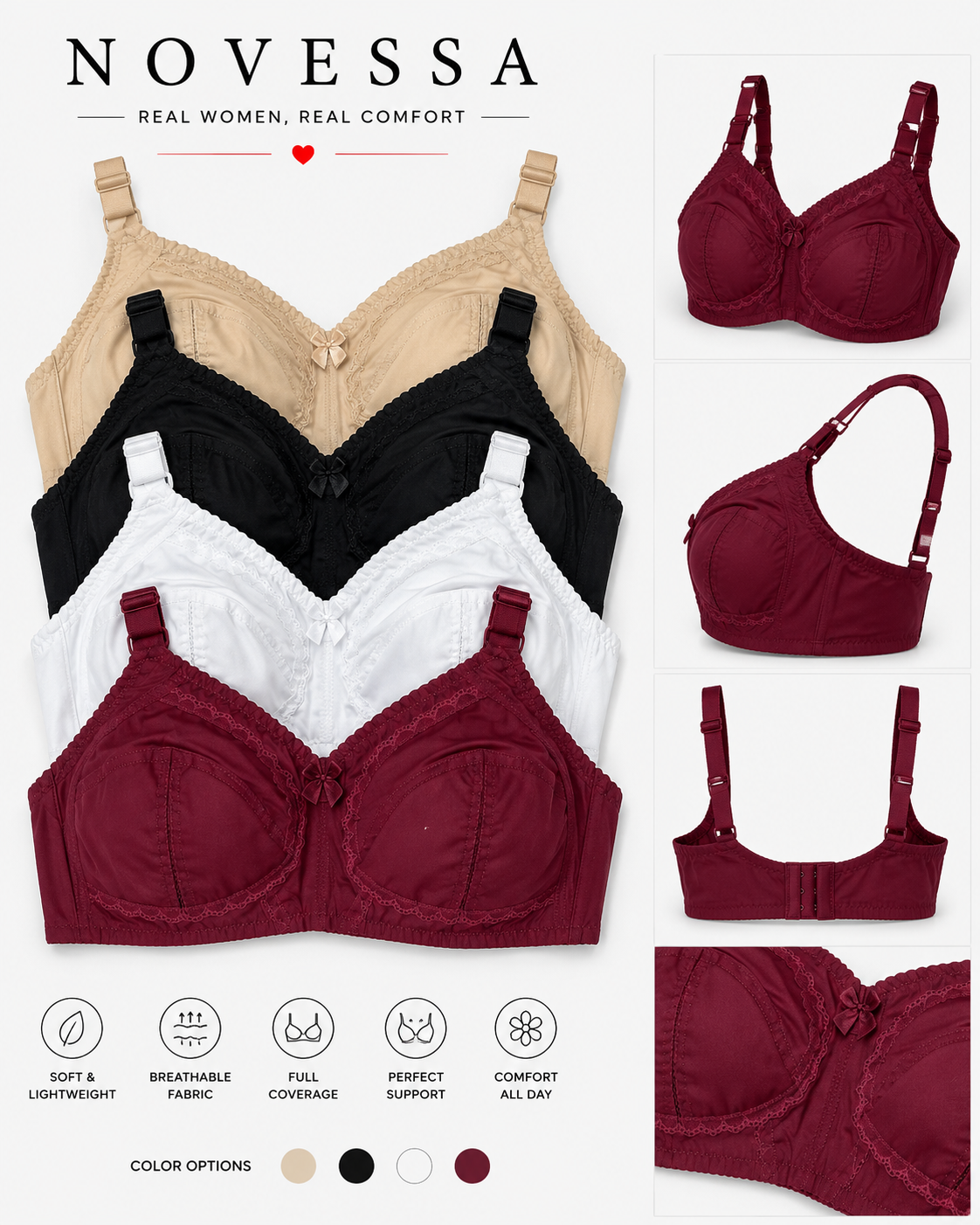 Pure Comfort non Wired Cotton