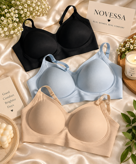 Seamless Comfort Bra – Soft, Stretchy & Breathable