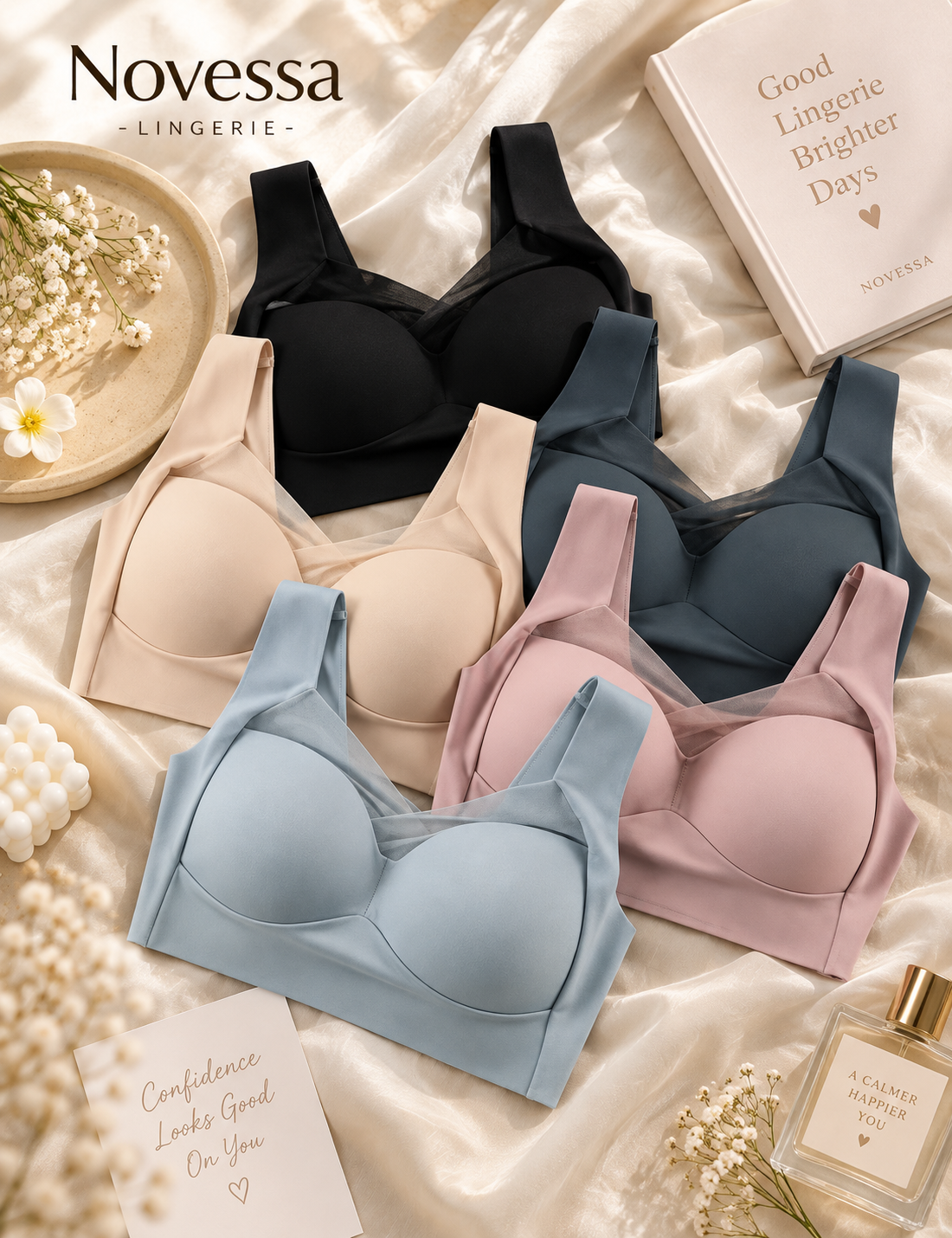 Everyday Comfort Seamless Bra – Smooth Fit & Soft Support