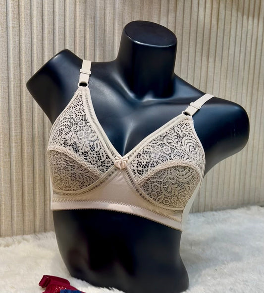 Novessa Elegant Lace Comfort Bra – Non-Wired Everyday Support