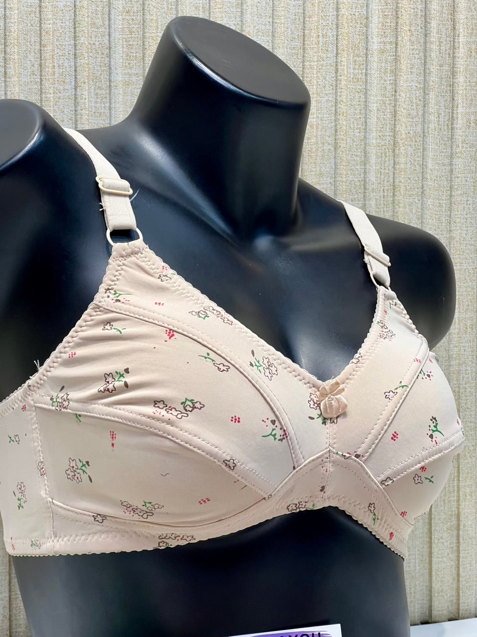 Jersi Malai Floral Comfort Bra