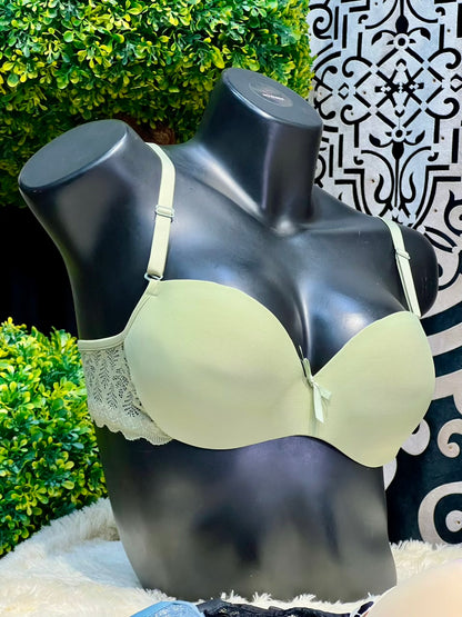 Soft Sage Seamless Padded Bra