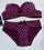 Heart Print Bra & Panty Set