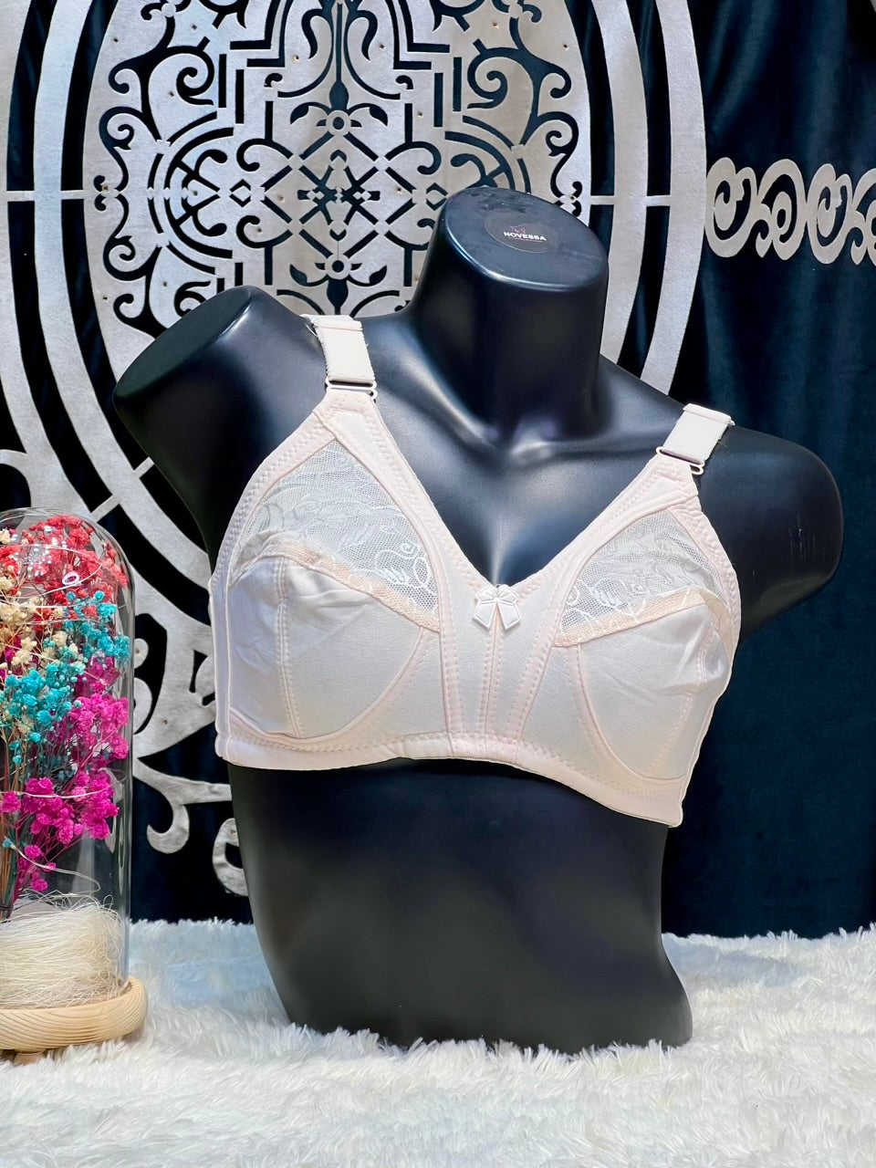 Ivory Comfort Lace Capri Bra