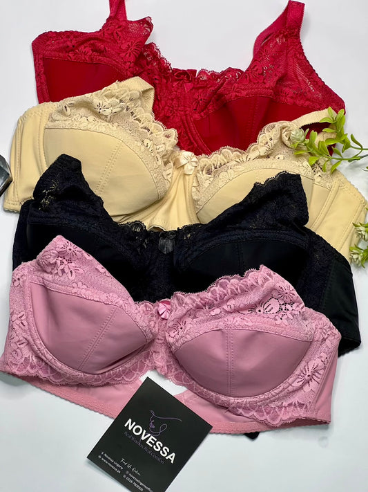 Premium Lace Wired Comfort Bra