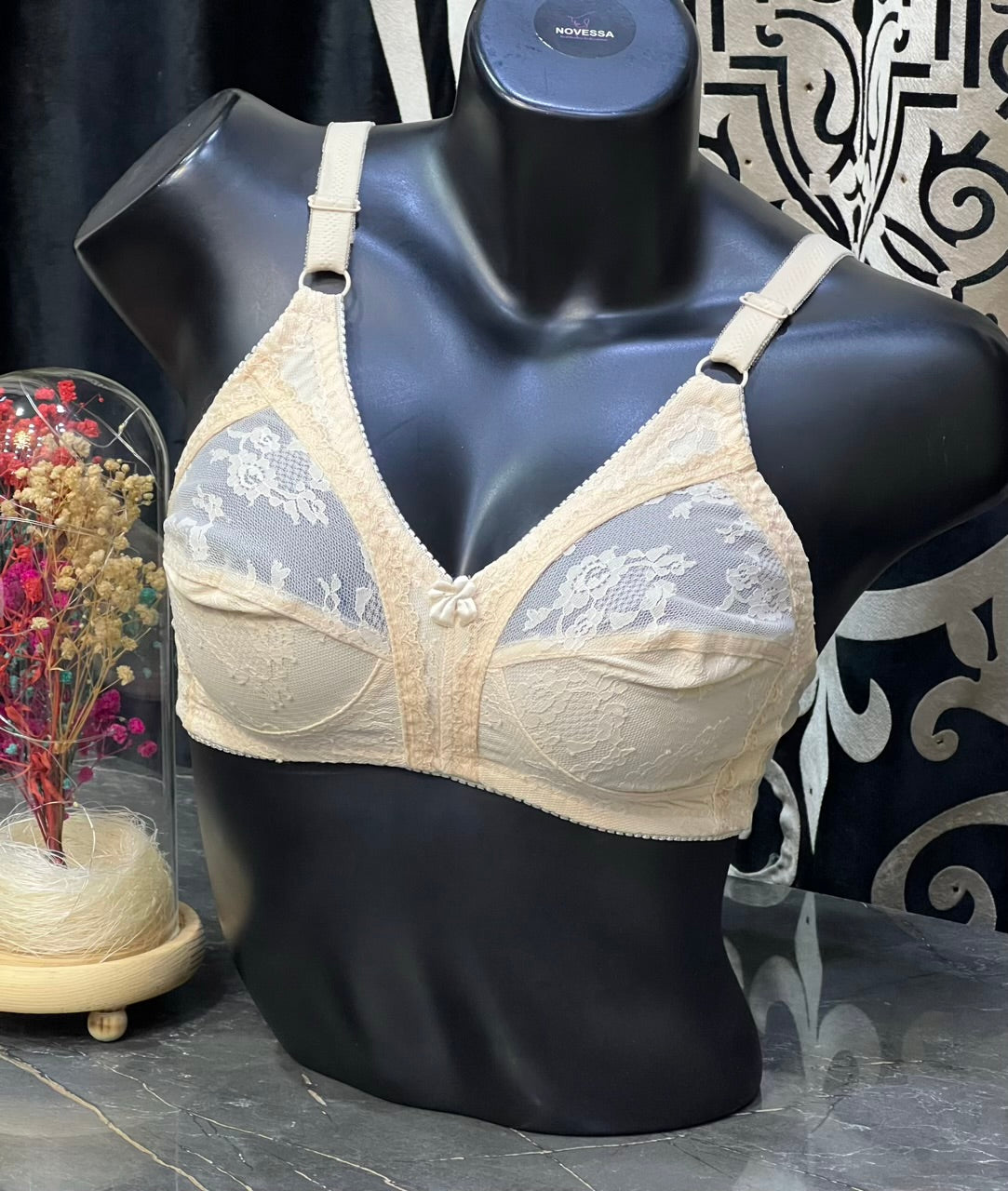Soft Lacy Full Coverage Support