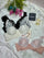 Padded Full-Coverage Bra and Panty Set with Floral Lace Overlay