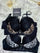 Wild Elegance — Padded Lace Bras with Leopard Print Trim