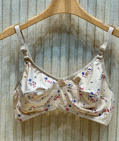 Floral Bliss stretchable  Everyday Bra