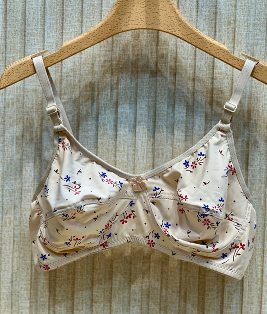 Floral Bliss stretchable  Everyday Bra