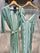 Satin Dream 2-Piece Green Nighty Set