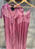 Elegant 2-Piece Pink Silk Nighty Set – Sleeveless & Full-Sleeve Gown