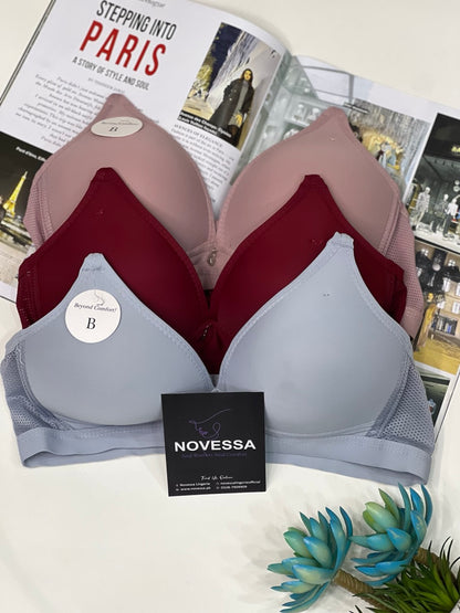 Comfort Lightly Padded Full Coverage Bra