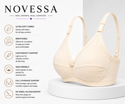 Buttery Soft, Non Padded Full Coverage
