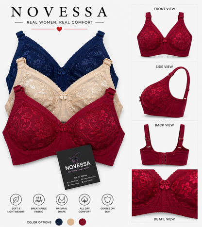 Floral Lace Full Coverage Non Padded