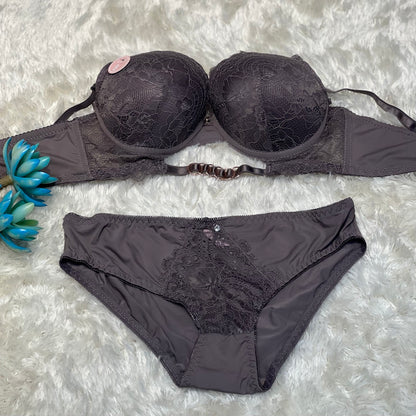 Full Lace Bra & Panty Set – Elegant Comfort in Multiple Colors