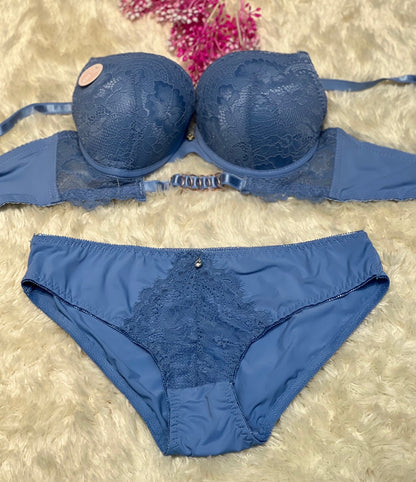 Full Lace Bra & Panty Set – Elegant Comfort in Multiple Colors