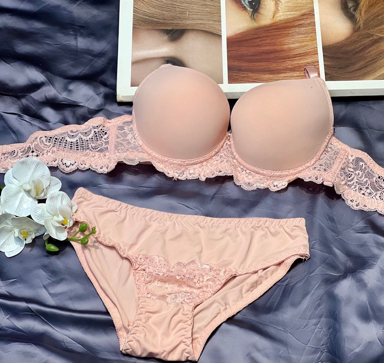 Ultimate Comfort Lace Push-Up Bra – Padding & Underwire Support