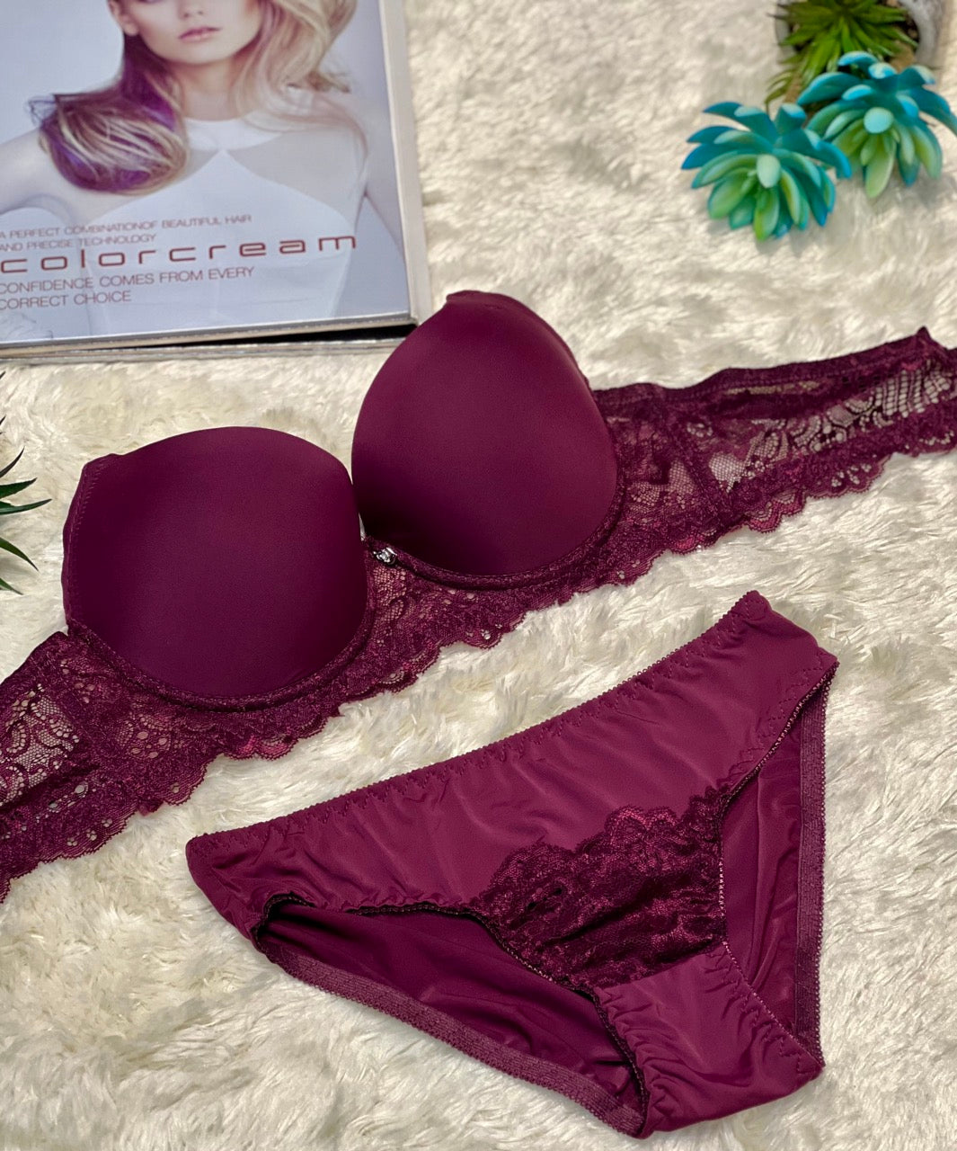 Ultimate Comfort Lace Push-Up Bra – Padding & Underwire Support