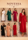 Veloura Grace – Long Satin Lace Nighty