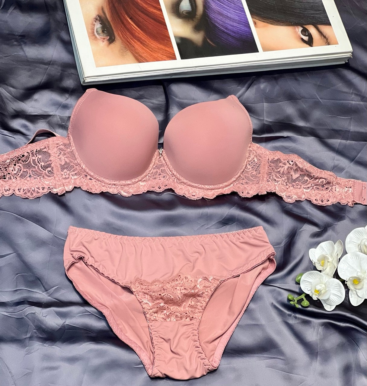 Ultimate Comfort Lace Push-Up Bra – Padding & Underwire Support