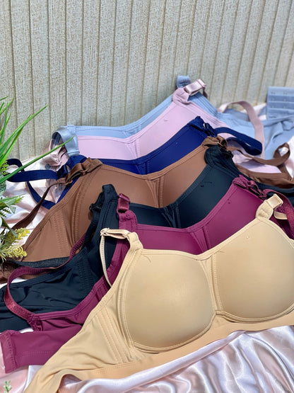 Plus Size Thin Padded Bra – Full Coverage Comfort Collection