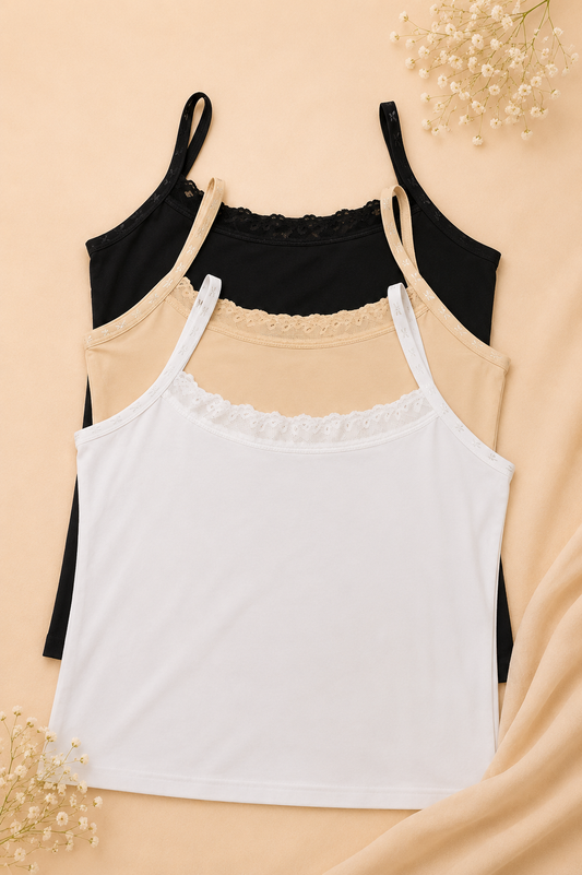 Lace-Trim Everyday Camisole