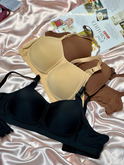 Plus Size Thin Padded Bra – Full Coverage Comfort Collection